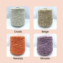 Cargar imagen en el visor de la galería, Bubble Cardigan tejido a crochet