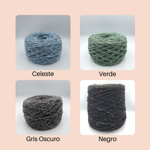 Cargar imagen en el visor de la galería, Bubble Cardigan tejido a palillo